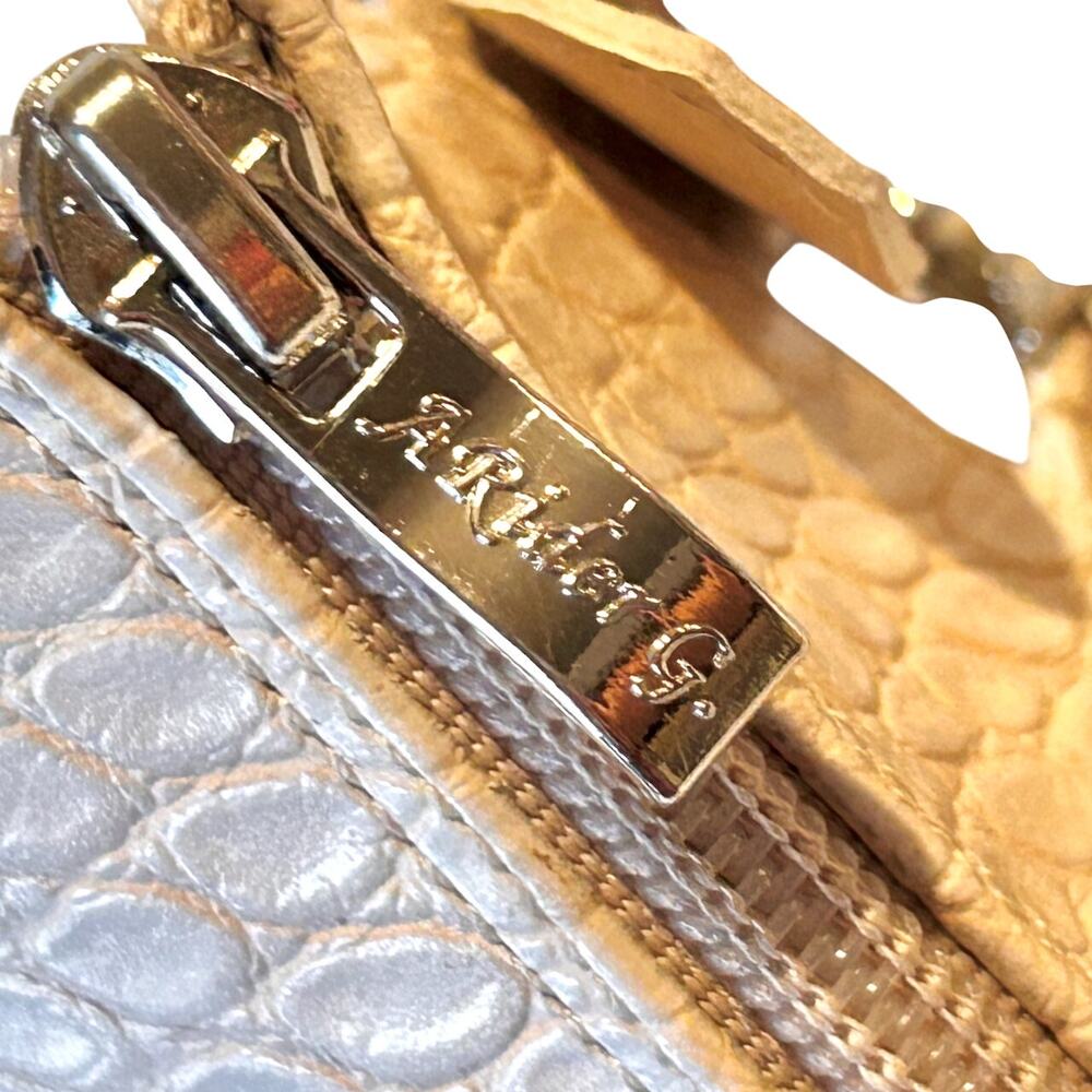 Arider Girl Eleven Croco Heeled Ankle Boots Size 8.5 Boho Country Western Buckle - Picture 8 of 10